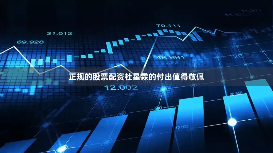 正规的股票配资杜星霖的付出值得敬佩